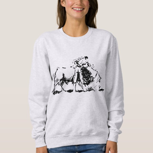 Stierkampf Sweatshirt (Vorderseite)