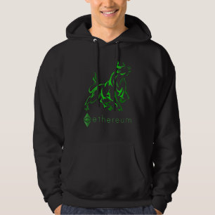 Stiermarkt Ethereum Classic Eth Coin zum Mond Hoodie