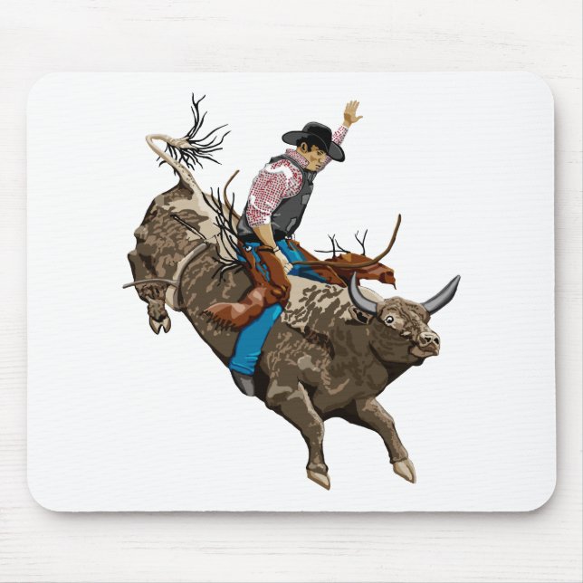 Stierreiter Mousepad (Vorne)