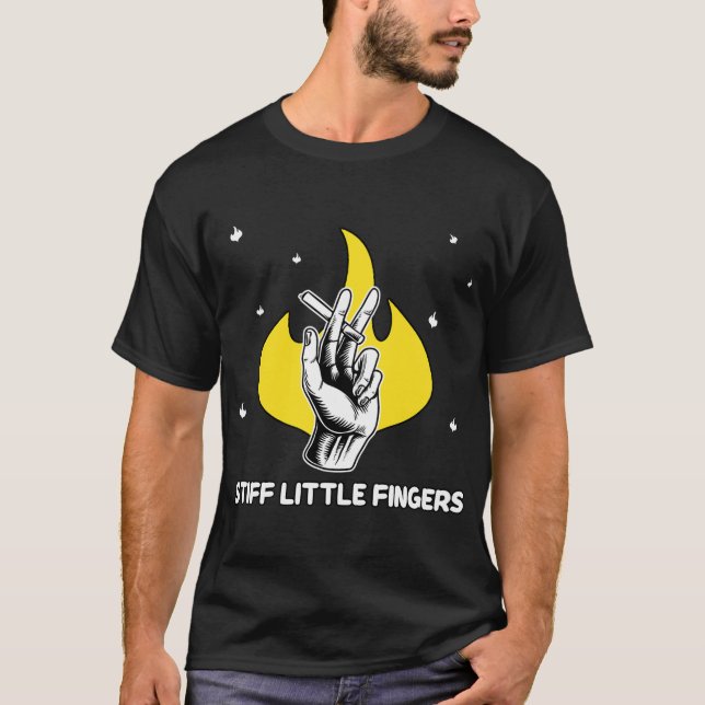 Stiff Little Fingers Punk T-Shirt (Vorderseite)