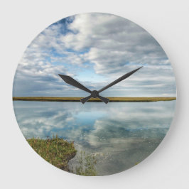 Stiffkey Marsh, Nordküste Große Wanduhr