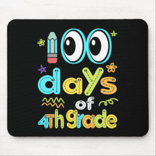 Stift 100 Tage 4. Klasse 100. Tag der Schule G Mousepad