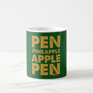 Stift-Ananas-Apple-Stift-Halter - lustige PPAP Tasse