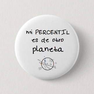 Stift des Perzentils ist von ein ander Planeten Button