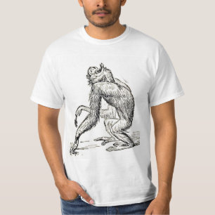 Stift Ink Art Young Ape T-Shirt