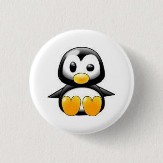stift lebhafter Pinguin Button