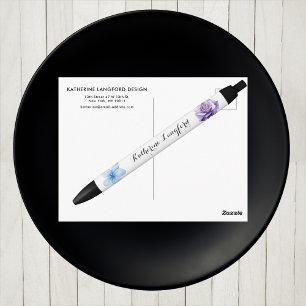 Stift mit Blumenmuster Individuelles Bürogesehen