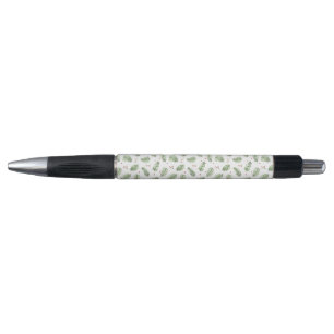Stift mit Nadelbaum und rotem
