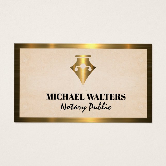 Stift | Rechtliche Skala | Gold - Metallgrenze (Vorderseite)