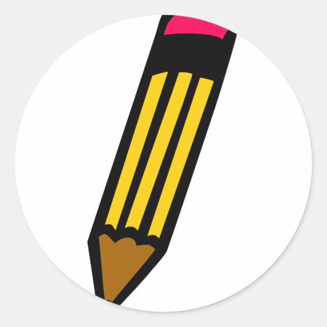 Stift Runder Aufkleber (Vorderseite)