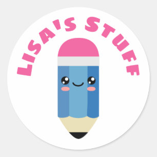 Stift Runder Aufkleber