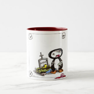 Stift-Zombie Zweifarbige Tasse