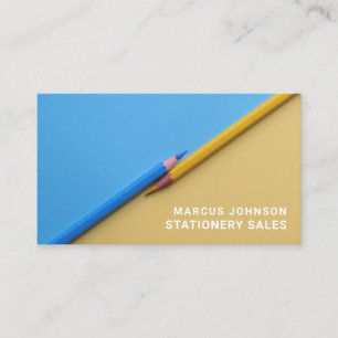 Stifte, Schreibwaren und Bürobedarf, Stationer Visitenkarte