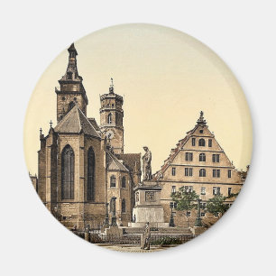 Stiftkirche, Stuttgart, Wurtemburg, Deutschland Magnet
