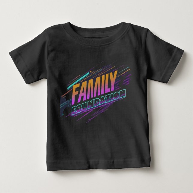 Stiftung Familie Baby T-shirt (Vorderseite)