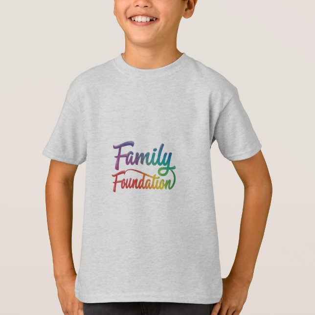 Stiftung Familie T-Shirt (Vorderseite)