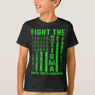 Stigma Mental Health Awareness Depression Anxi T-Shirt