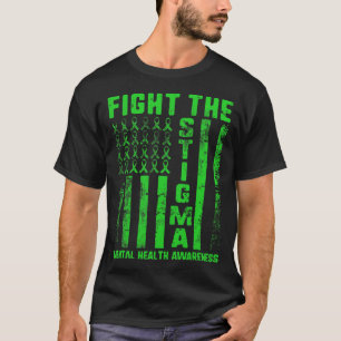 Stigma Mental Health Awareness Depression Anxi T-Shirt