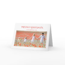 Stijlvakantiegroet van Kerstmis