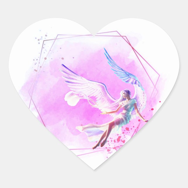 Stikers Herz-Aufkleber (Vorderseite)