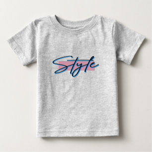 Stil (80er inspiriert) baby t-shirt