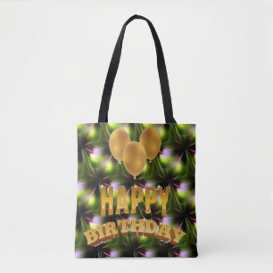 Stil: All-Over-Print Tote Bag, Medium Der Klassike