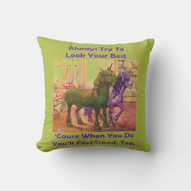 Stil & Cuprum - Schönes Kissen (Vorderseite)