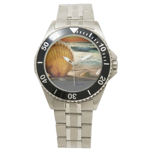 Stil: Herren Edelstahl eWatch Armbanduhr (Vorderseite)