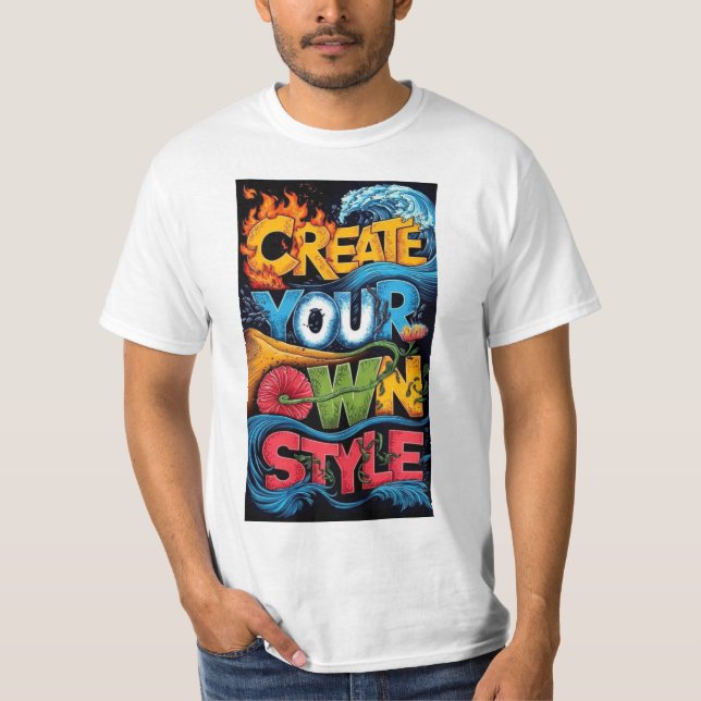"Stil ist Macht" T-Shirt (Vorderseite)