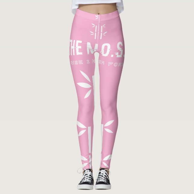 Stil: Leggings (Pink) (Vorderseite)