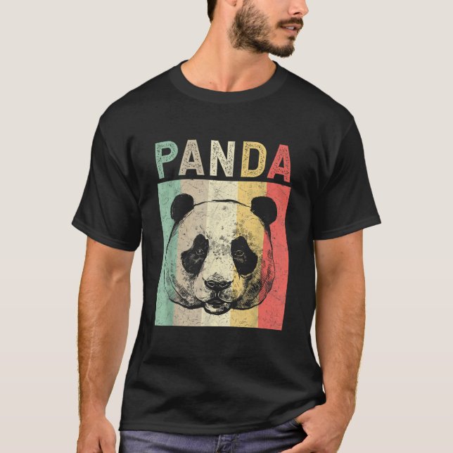 Stil Panda Panda Bär T-Shirt (Vorderseite)
