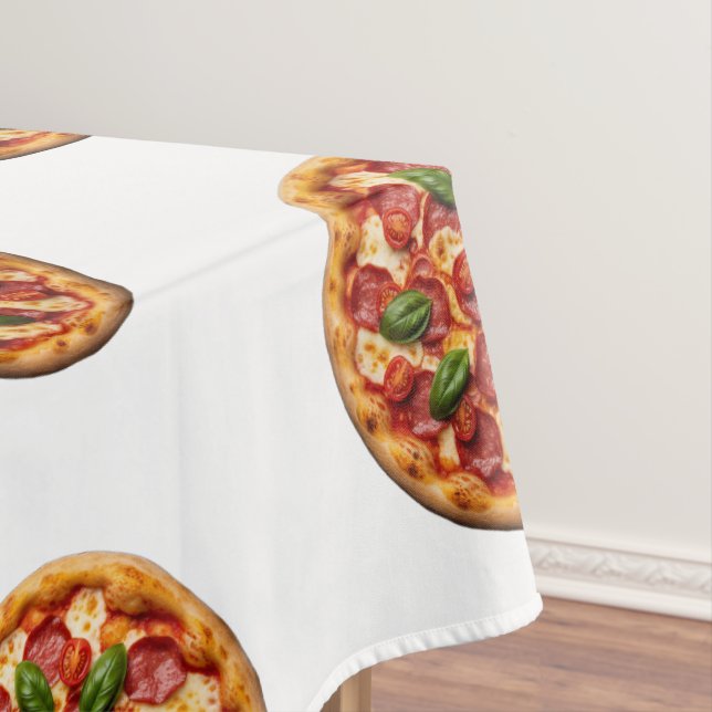 Stil Pizza Tischdecke (Beispiel)