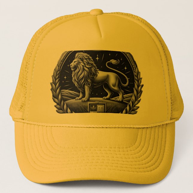 Stil: Trucker Hat Looking zu Ihrem Team, pro Truckerkappe (Vorderseite)