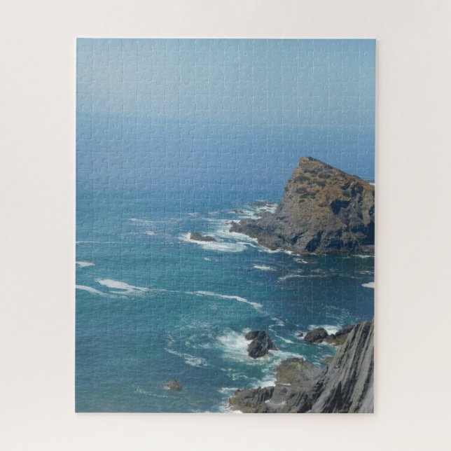 Stil und Design der Aussicht auf den Ozean Puzzle (Vertikal)