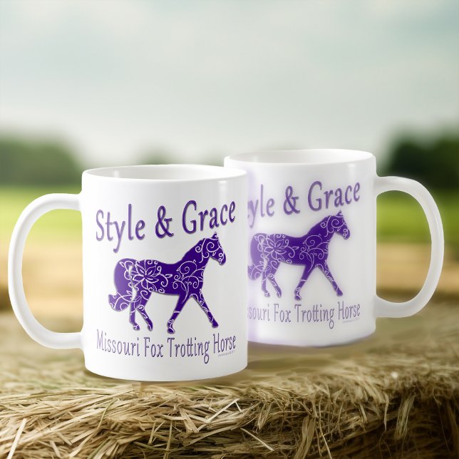 Stil und Grace Missouri Fox Trotter Thing Tasse (Von Creator hochgeladen)
