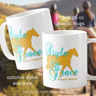 Stil und Grace Missouri Fox Trotting Horse Tasse