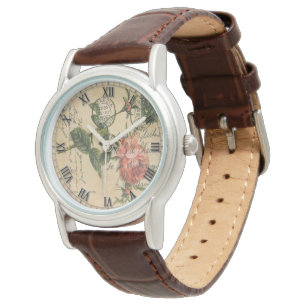 Stil: Weiblicher Kristall von Frauen Armbanduhr