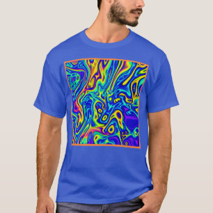 Stilechte Kunstmuster-Formen T-Shirt
