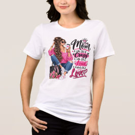 Stilechte Mama Ein bisschen verrückt Ganz viel Lie Tri-Blend Shirt