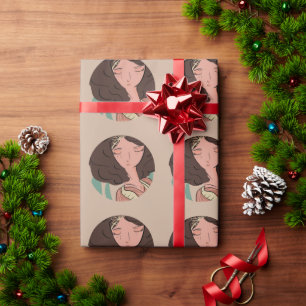 Stilechte Pflanzenliebhaber-Bloggerin     Geschenkpapier