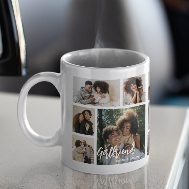 Stilelle Freundin 15 Foto-Collage Kaffeetasse (Von Creator hochgeladen)