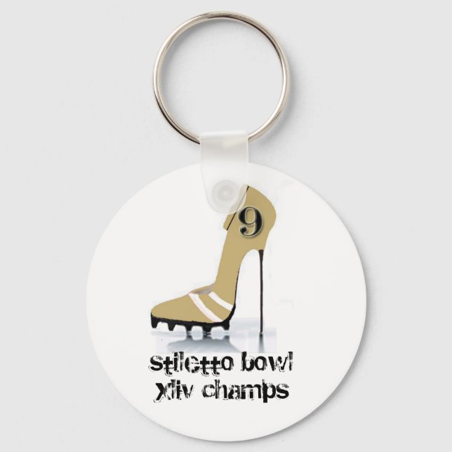 Stiletto Bowl XLIV Meisterschaft Keyring Schlüsselanhänger (Vorderseite)