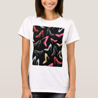 Stiletto-Muster-Paar-Shirt — Sie T-Shirt