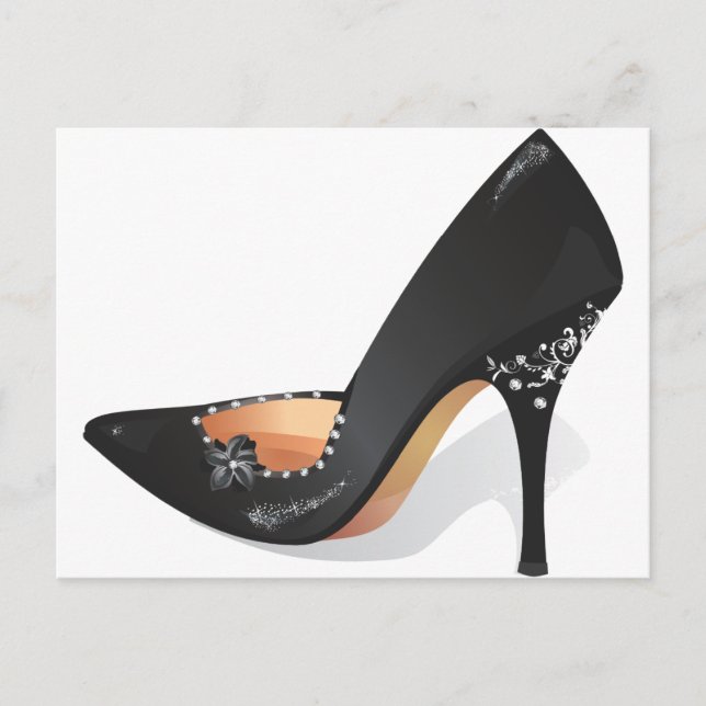 Stiletto Postkarte (Vorderseite)