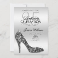 Stiletto, Stigant Black Sequin Stiletto, SilberGeb
