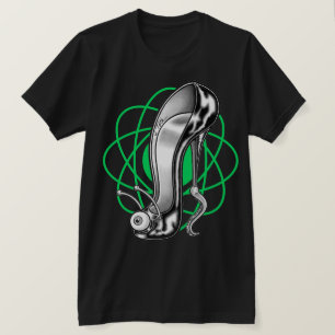 Stilettoid™/Green-Atom-T - Shirt