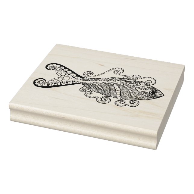 Stilfisch Gummistempel (Stempel)