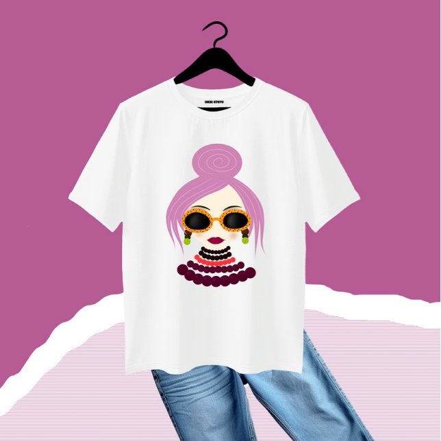 Stilfrau Große Größe T-Shirt (Von Creator hochgeladen)