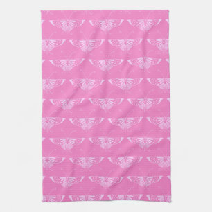 Stilftiger Deko-Schmetterling - orchid pink Handtuch