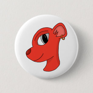 Stilftiger Ohrring Button